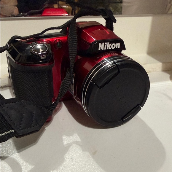 Nikon Vibrant Red Digital Camera
